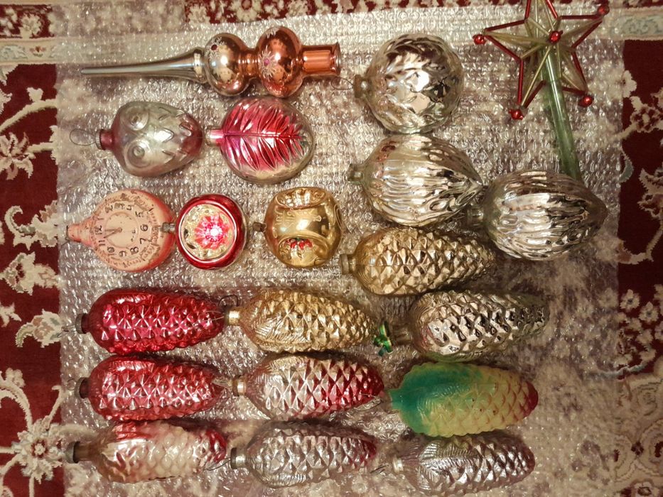 .дед мороз.снегурочка ёлочные игрушки.