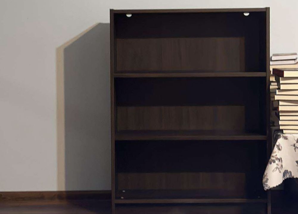 BILLY Regał, ciemnobrązowy imit. dębu, 80x28x106 cm IKEA na książki
