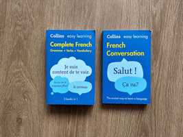 2 książki „Complete French” i “French Conversation”