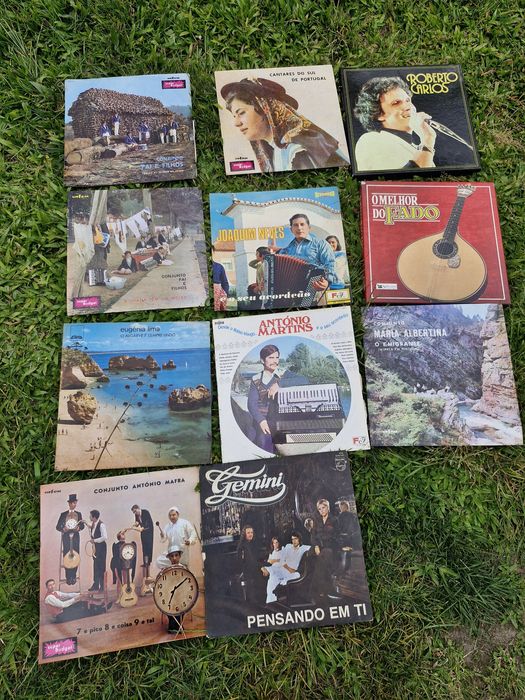 Cassetes e vinil