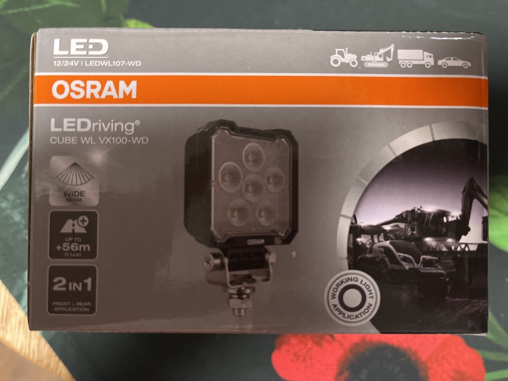 OSRAM LEDriving Cube WL VX100-WD lampa robocza led halogen pomocn nowy