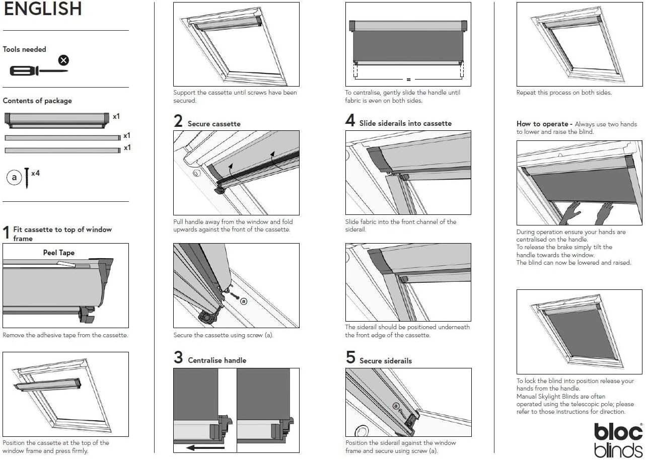 Bloc Skylihgt Roleta Do Okien Dachowych Velux Blackout Granatowa 104