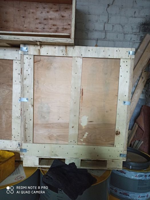 Продам фанеру б/в листи (ящики)