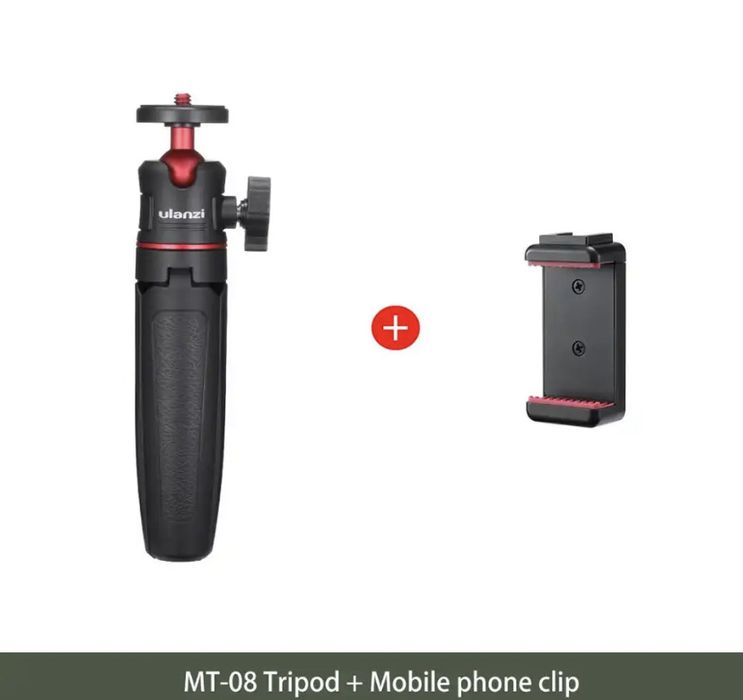 Телескопічний міні-штатив Ulanzi MT-08 з тримачем для смартфона