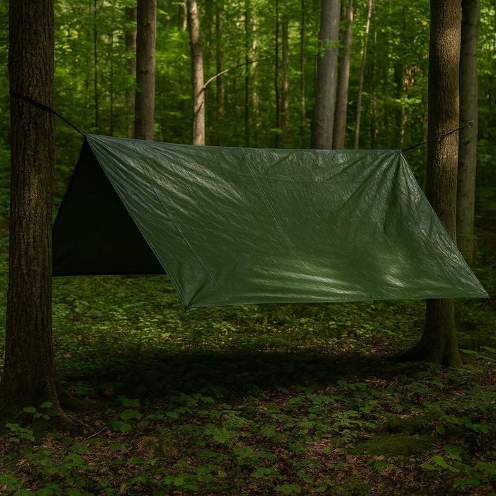 PLANDEKA 3x3m 130 g WODOODPORNA MROZOODPORNA płachta ochronna brezent