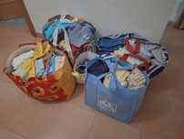 23 kg de roupa de bebé