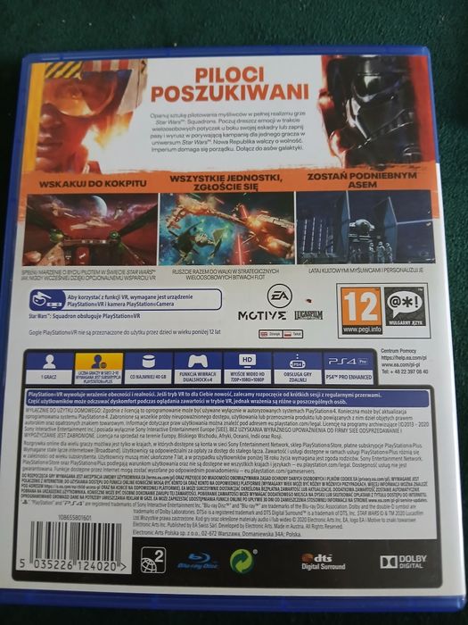 Gra Star Wars Squadrons na PS4