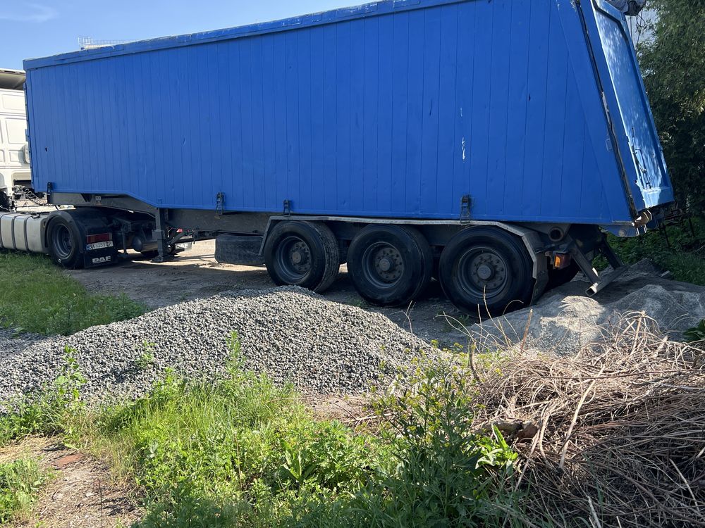 Напівпричіп самоскид зерновоз
