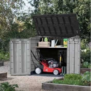 KETER STORE IT OUT MAX Skrzynia SZARA Skrytka Pojemnik Ogrodowy 1200 L