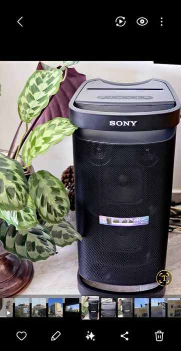 Coluna sony srs-xp 700