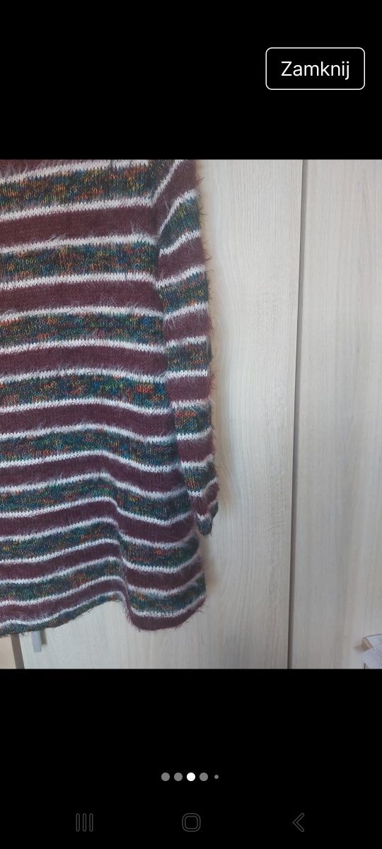 Sweterek włochaty