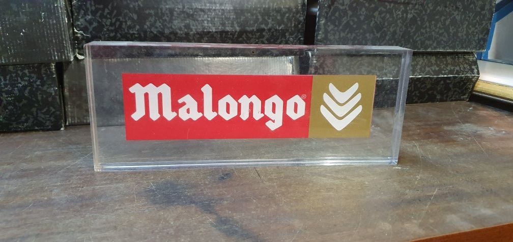 Acrílico publicitário café malongo