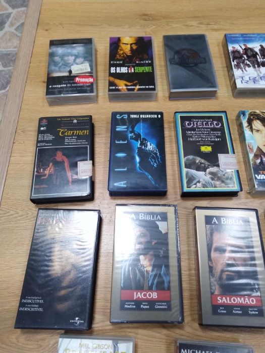 Filmes VHS diversos