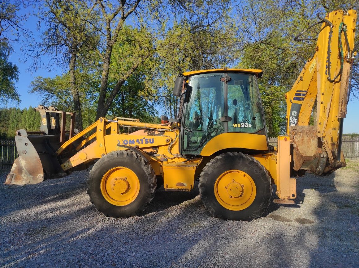 Koparko Ładowarka Komatsu WB 93S