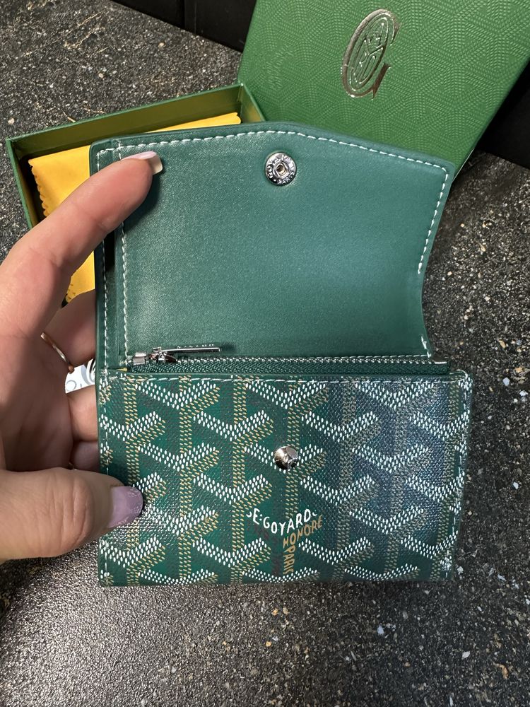 Кошелек Goyard натуральная кожа