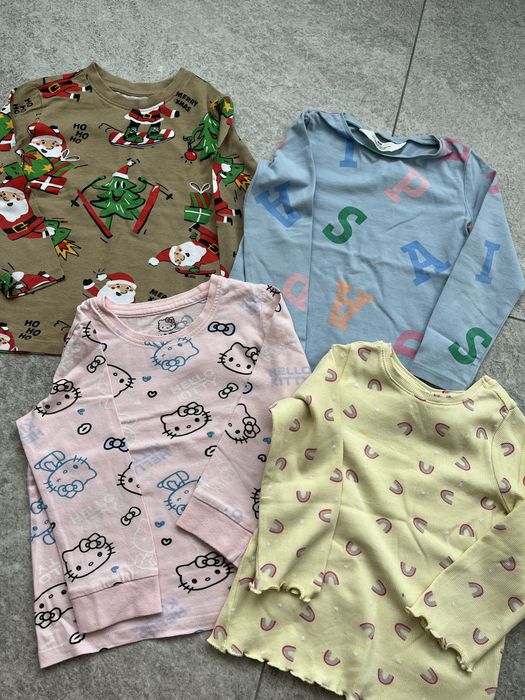 Чотири реглани на зріст 98-104. Ціна за все