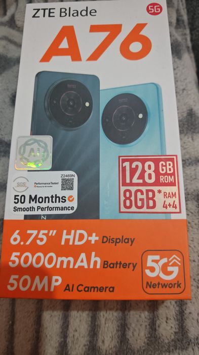 ZTE Blade A76 8/128GB novo
