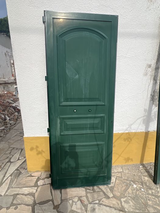 Porta aluminio verde