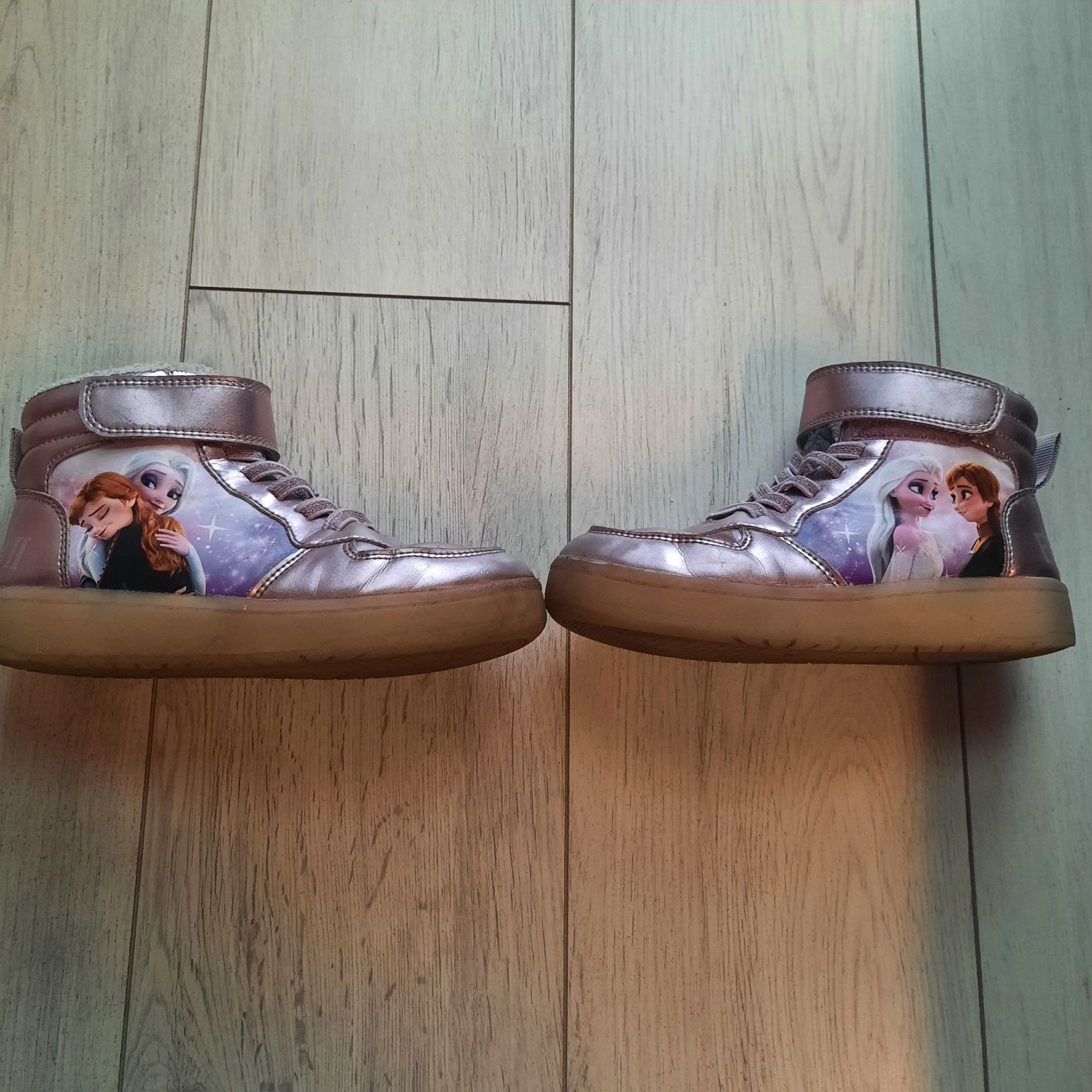 Buty wysokie zima wiosna  botki Frozen H&M rozm 29