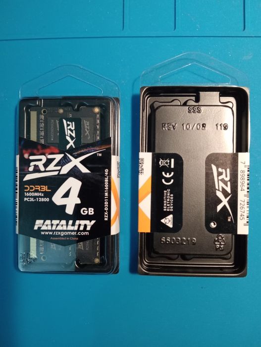 Оперативна пам'ять DDR3L 4Gb 1600 Mhz