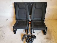 Ford S max, Galaxy lift 10-14r Siedzenia Pasy Trzeci Rząd.