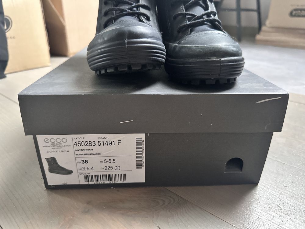 Ecco buty zimowe damskie ocieplane
