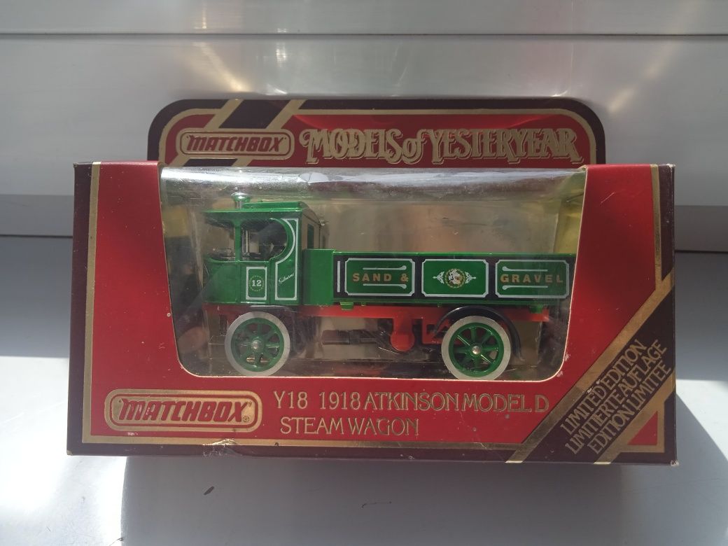 Matchbox Models Of Yesteryear Atkinson Model D Steam Wagon MOY Y18