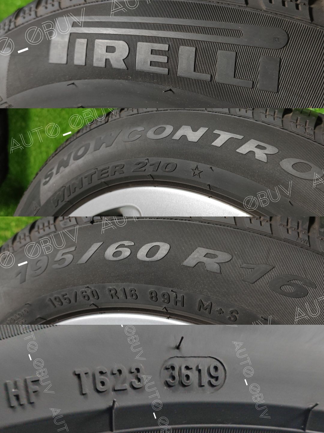 Як НОВІ‼️•195/60/16 •Pirelli•8+7.3мм •SnowControl  3 Winter 210 •ШИНИ