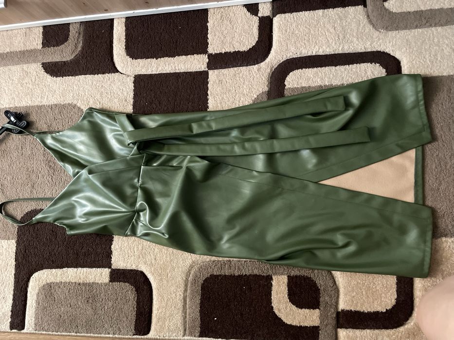 Сарафан з екошкіри утеплений М