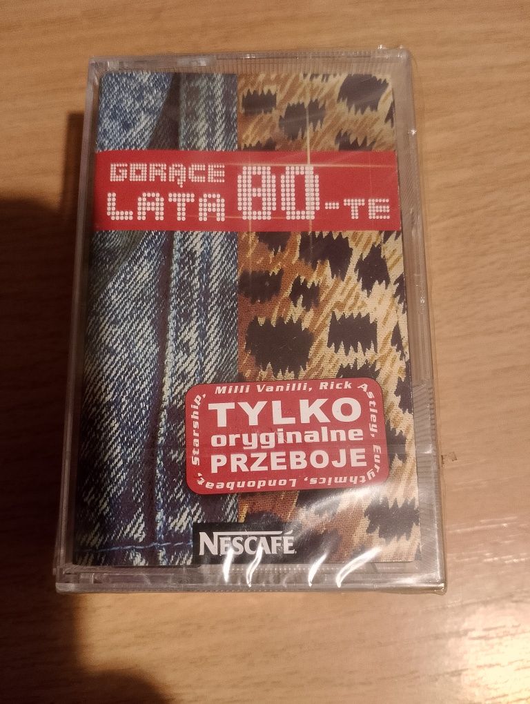 3 oryginalnie zapakowane kasety w folli,kasety vintage Prl