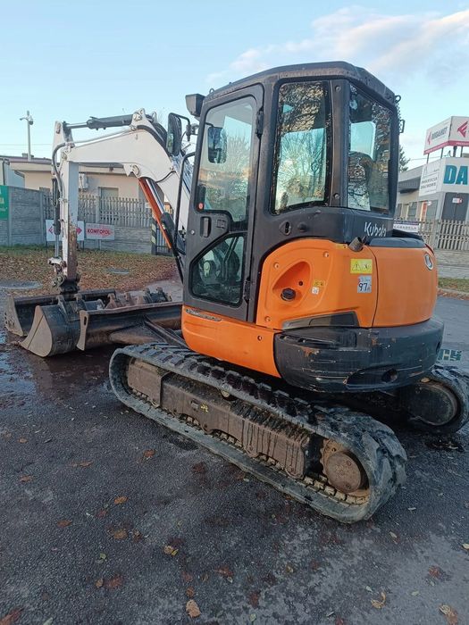 Kubota U55-4  CAT Vio Volvo EC Komatsu JCB 5,5T długie ramię minikoparka mało MTH