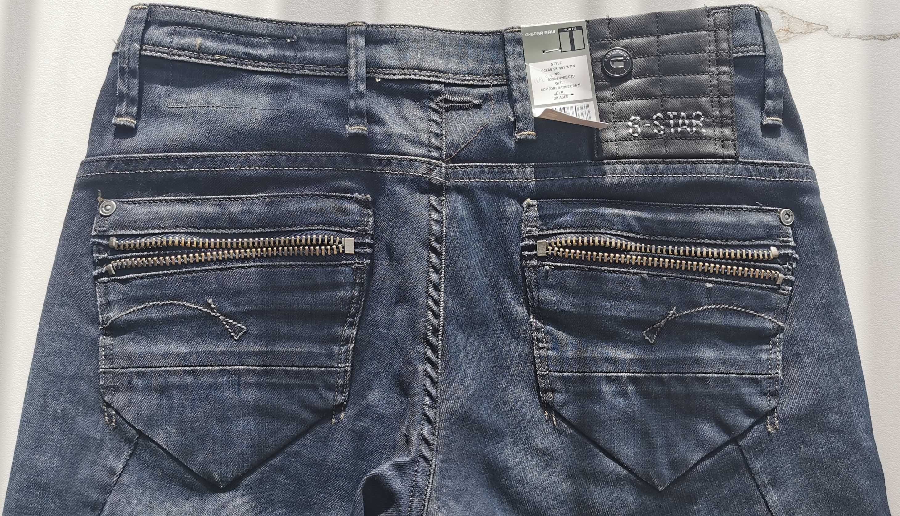 Nowe oryginalne spodnie G Star RAW slim 27/32