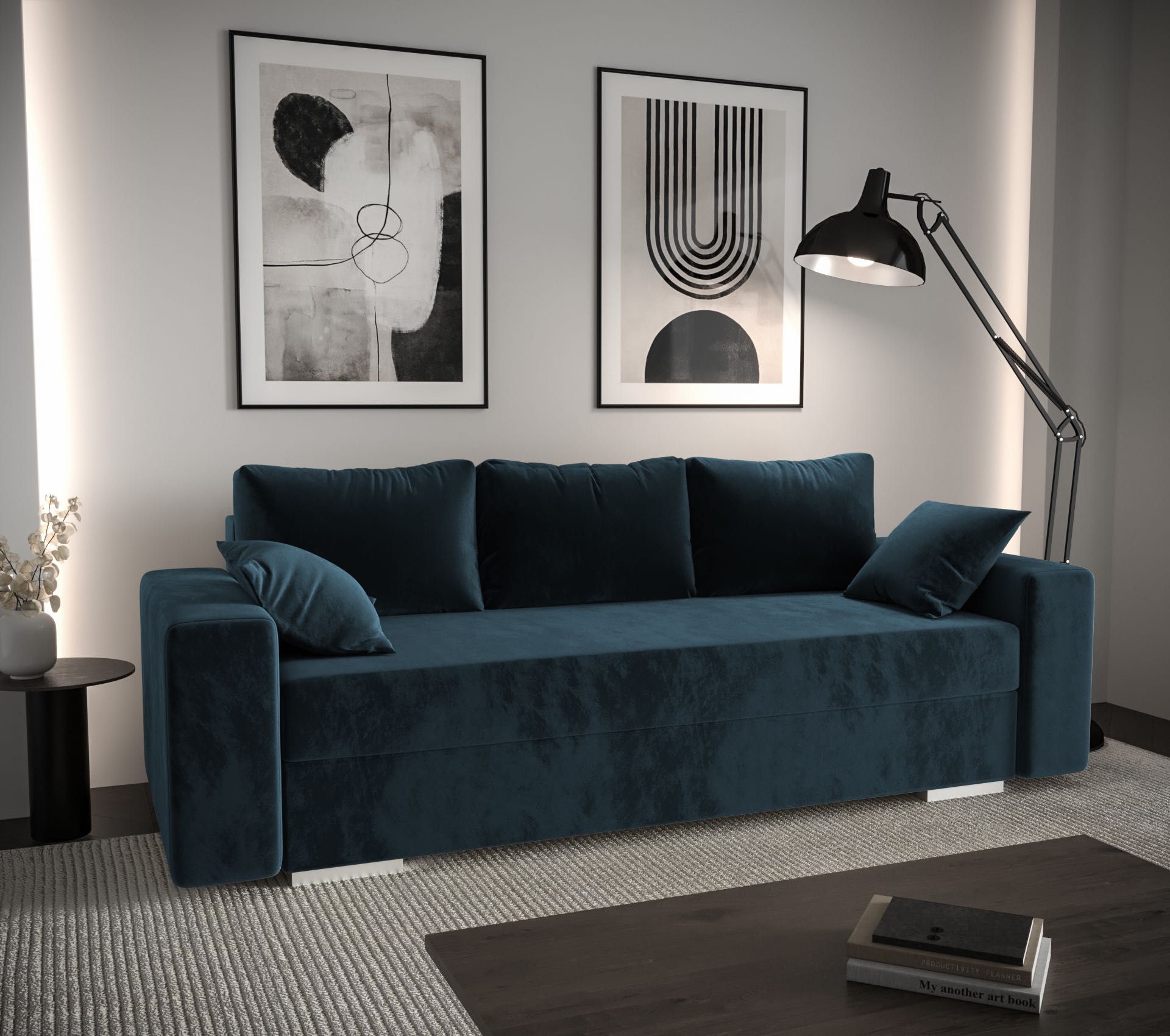 Sofa Kanapa RITA Funkcja Spania Wygodna EN MEBLE