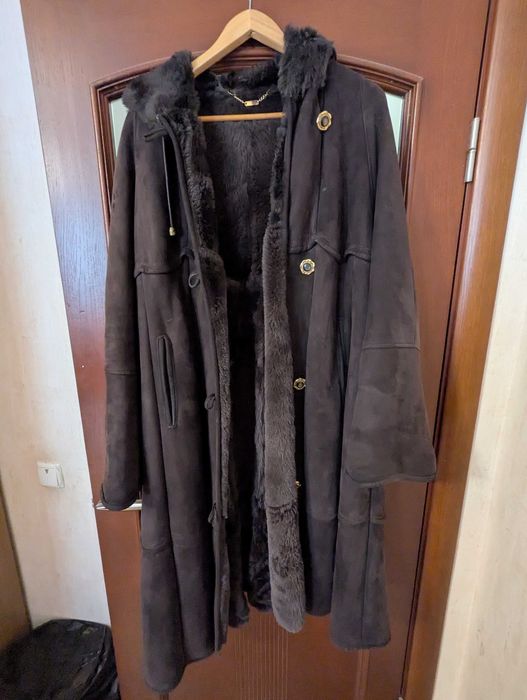 Дублёнка женская Италия, р48-50