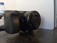 Sony a6400 / lente 16-50 (bateria,carregador, suporte)