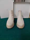 Botas camurça Estilo Chelsea Nº 37 em cor Beige