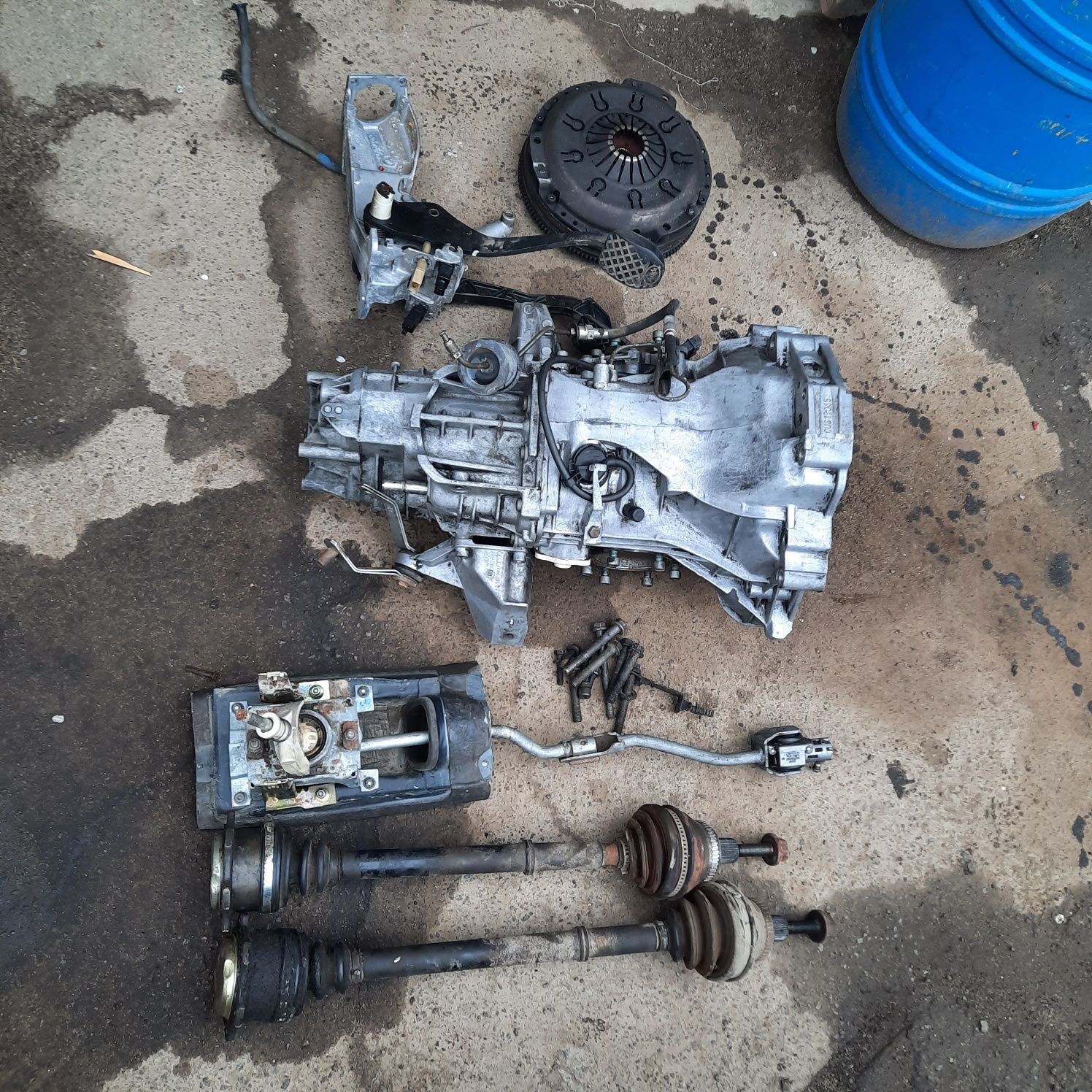 Свап з АКПП на мех КПП Audi 100,A6 C4 2.5,2.6,2.8