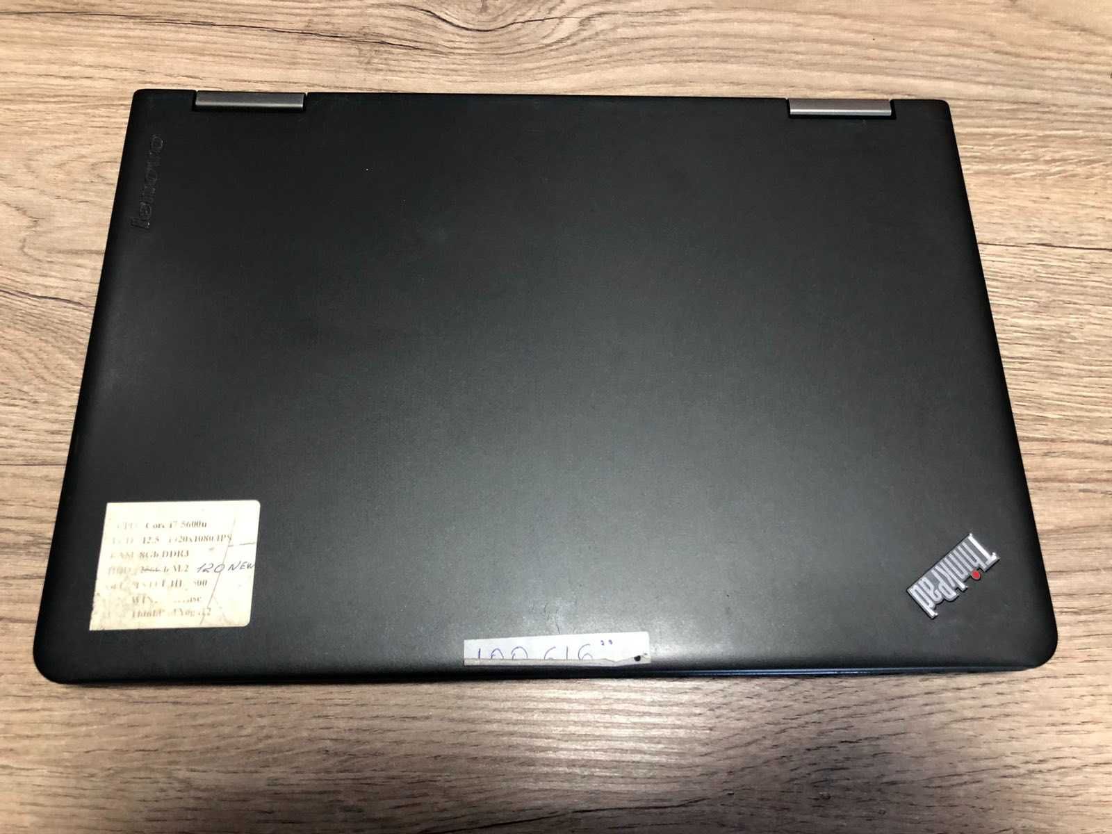 Гарантия! Ультрабук ThinkPad Yoga 12/i7-5600u/8Gb/256Gb SSD/IPS