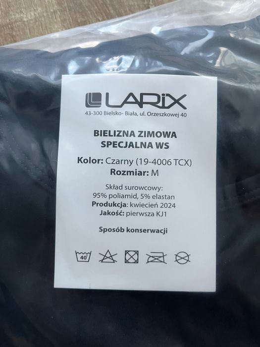 Bielizna Zimowa Specjalna WS
