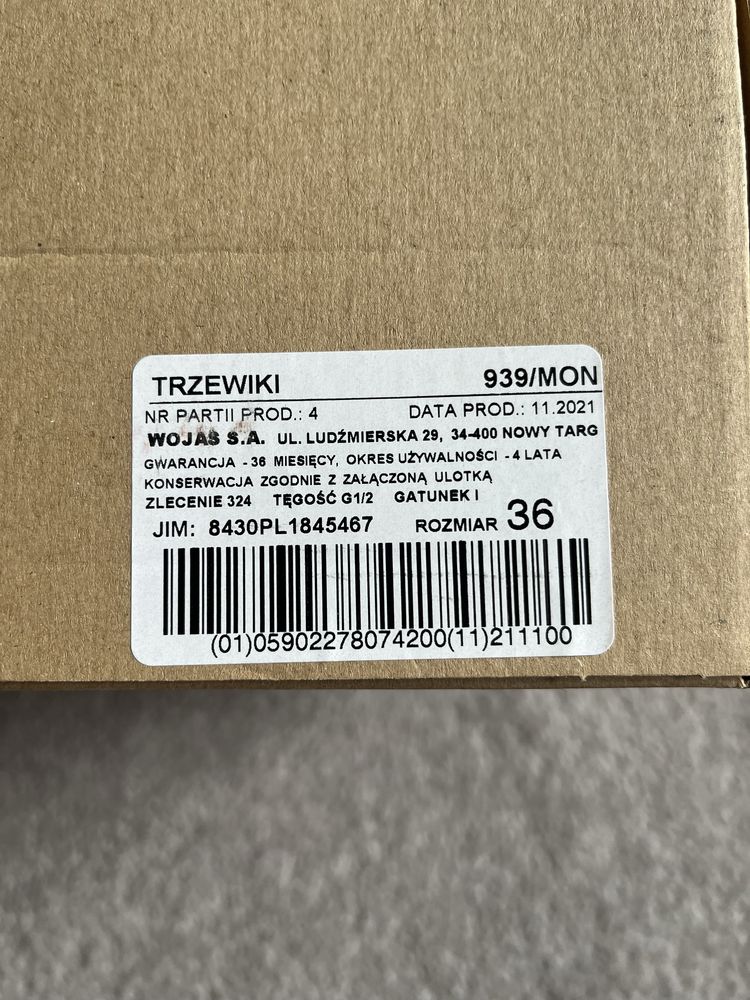 Trzewiki wojskowe 36