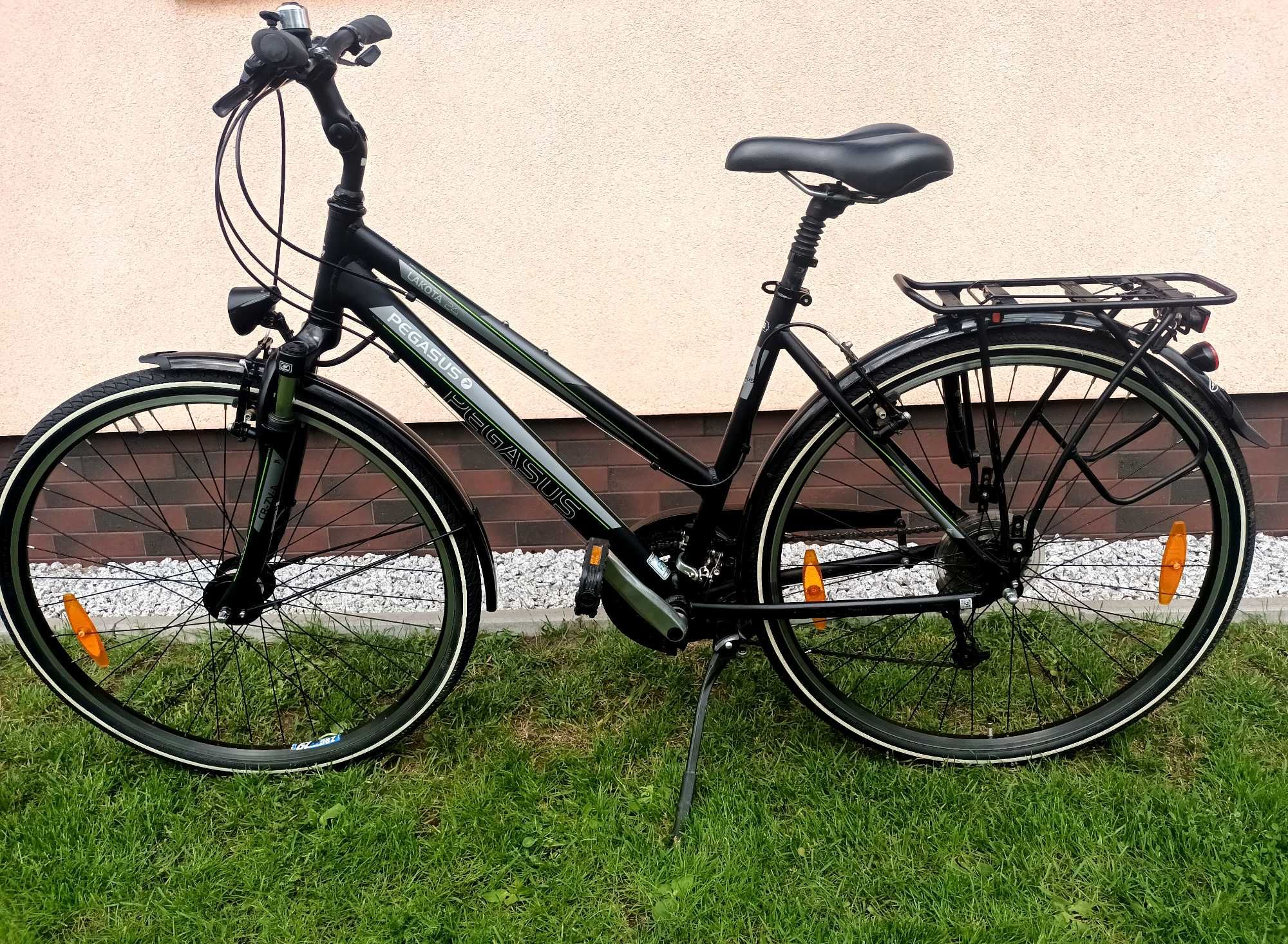Rower Trekkingowy Pegasus Piazza Lakota 24,Led,Prądnica ,XT,Stan BDB
