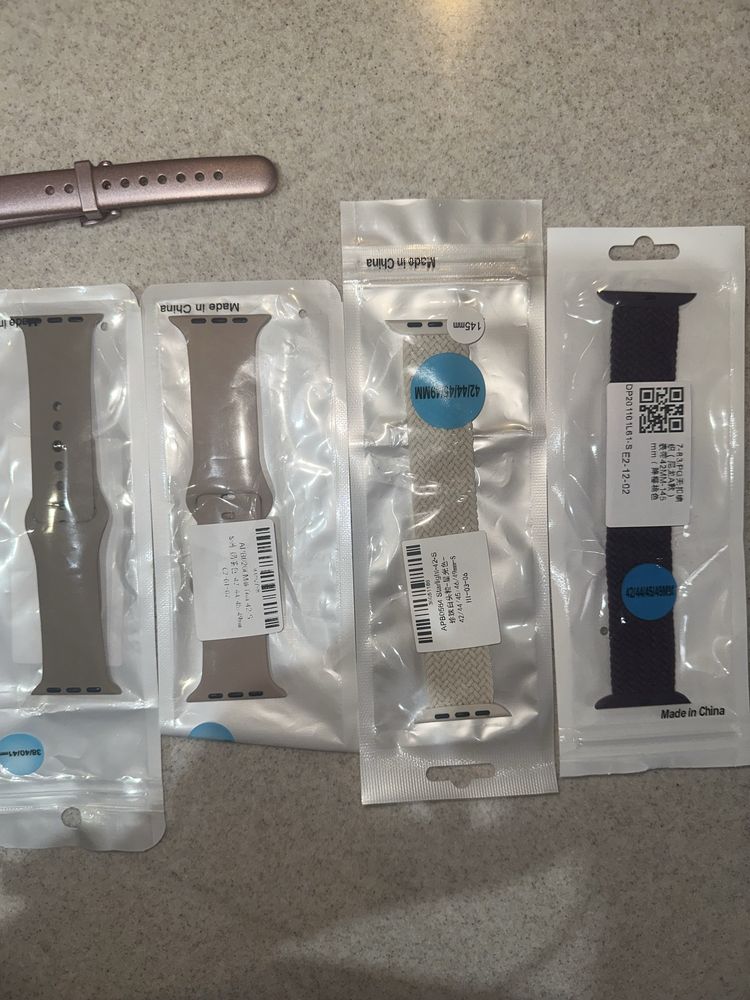 Zestaw pasków pasek opaska Apple Watch 9 45mm