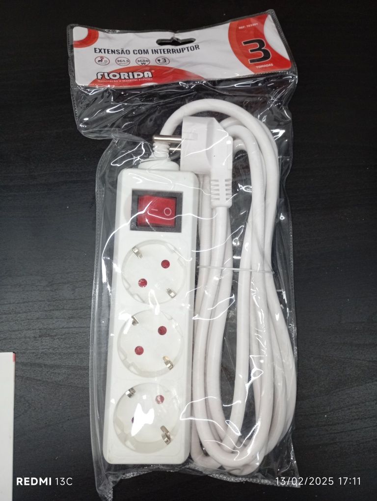 Extensão com 3 metros