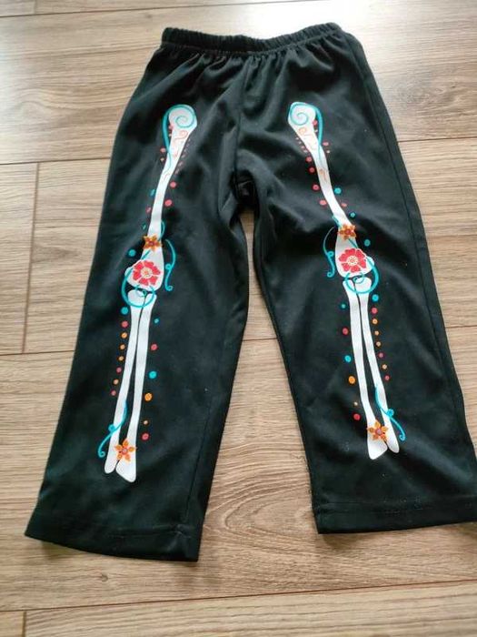 Strój "kościotrup" r.86