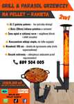 PROMOCJA!! 2w1 GRILL - OGRZEWACZ/ Parasol/ Lampa na pellet PROMOCJA!!