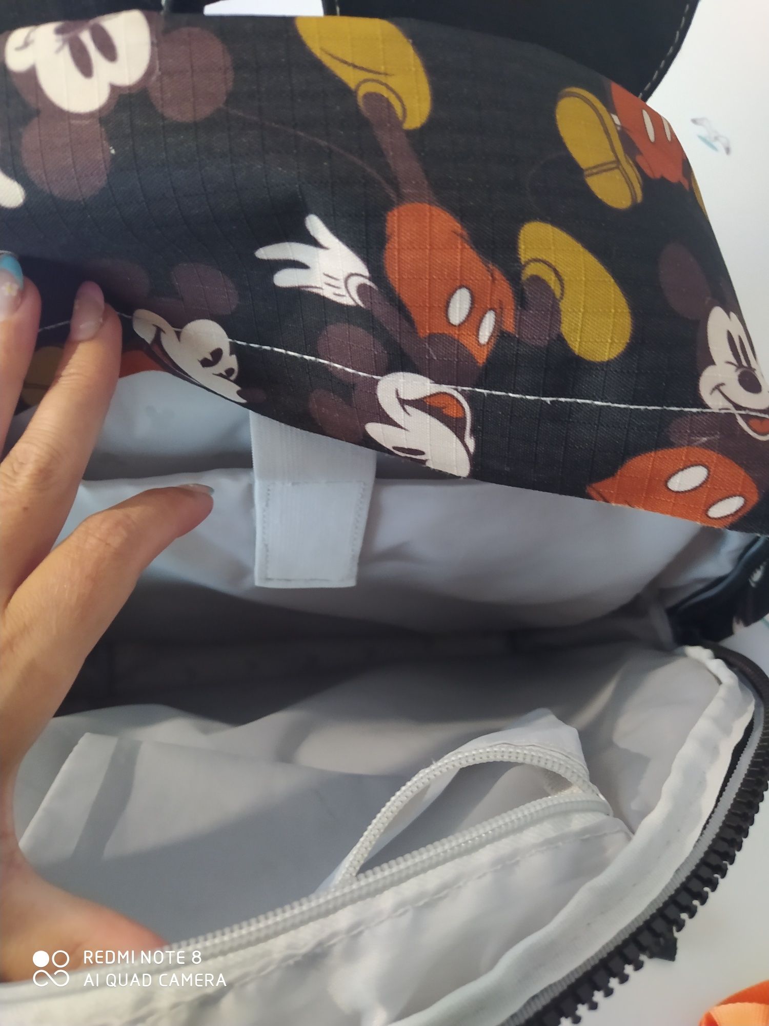 Mochila e estojo Mickey Disney oficial