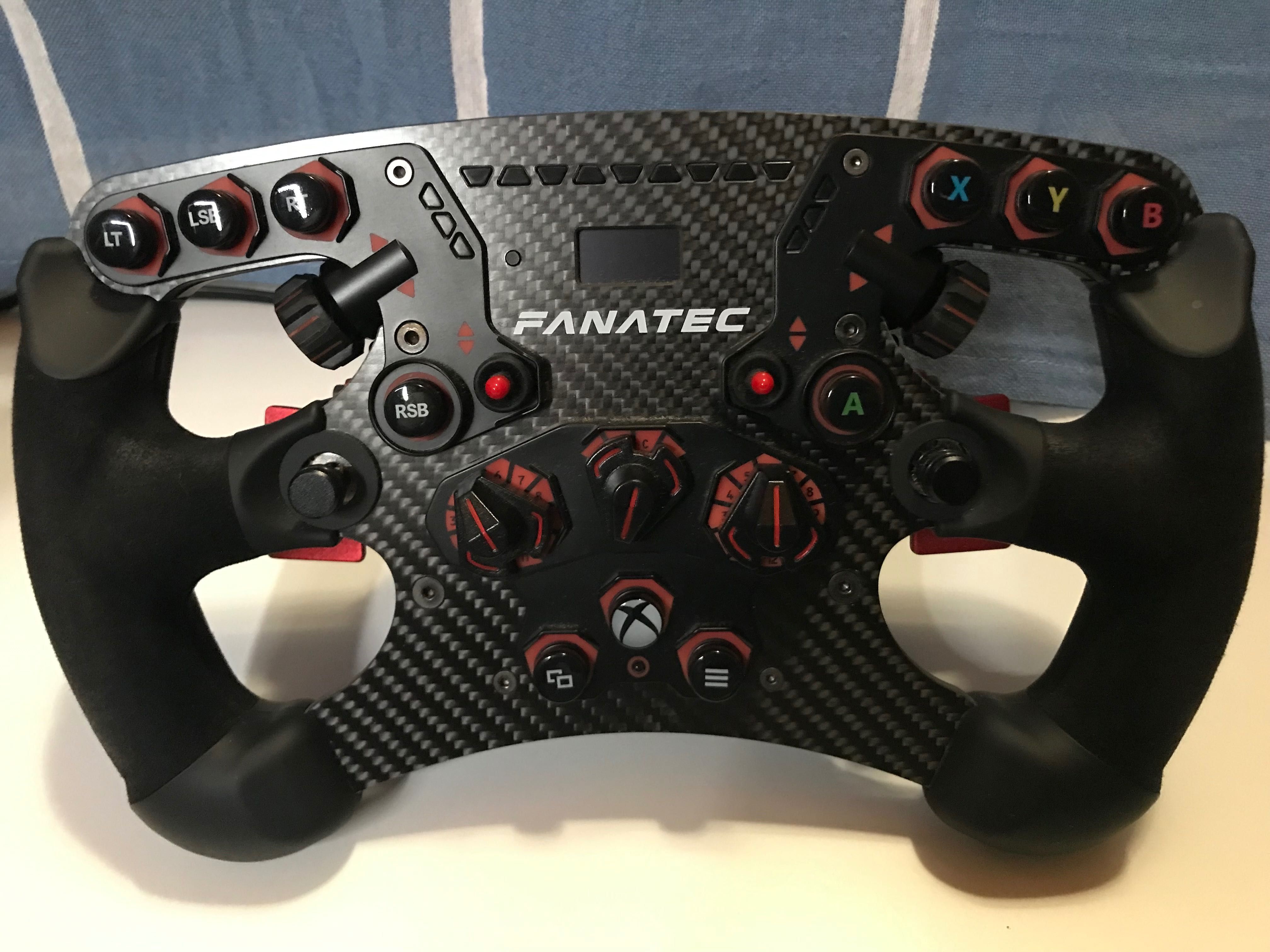 Fanatec 2 volantes e base v.2 set de pc