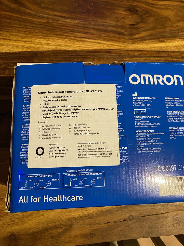 Omron CompAir C801 Inhalator dla Dzieci