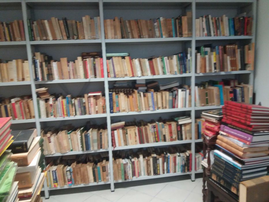 Livros muito antigos, livros antigos e livros recentes