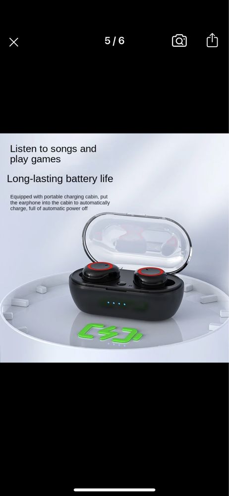 Earbuds Bluetooth 5.0